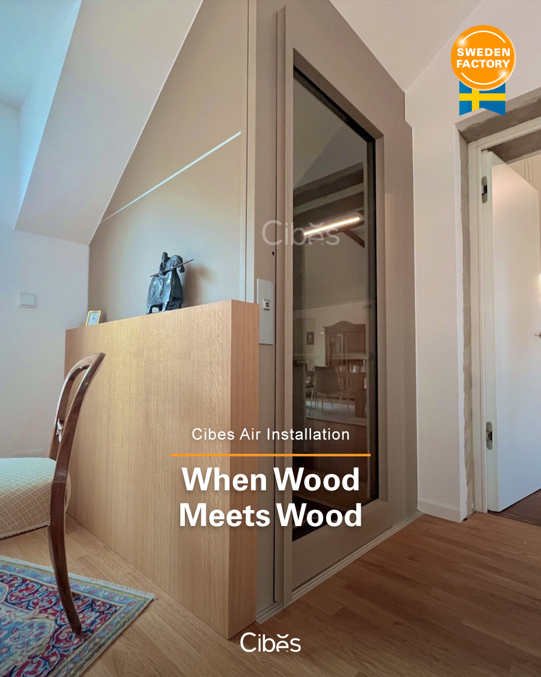 When Cibes Air Wood Meets Wood